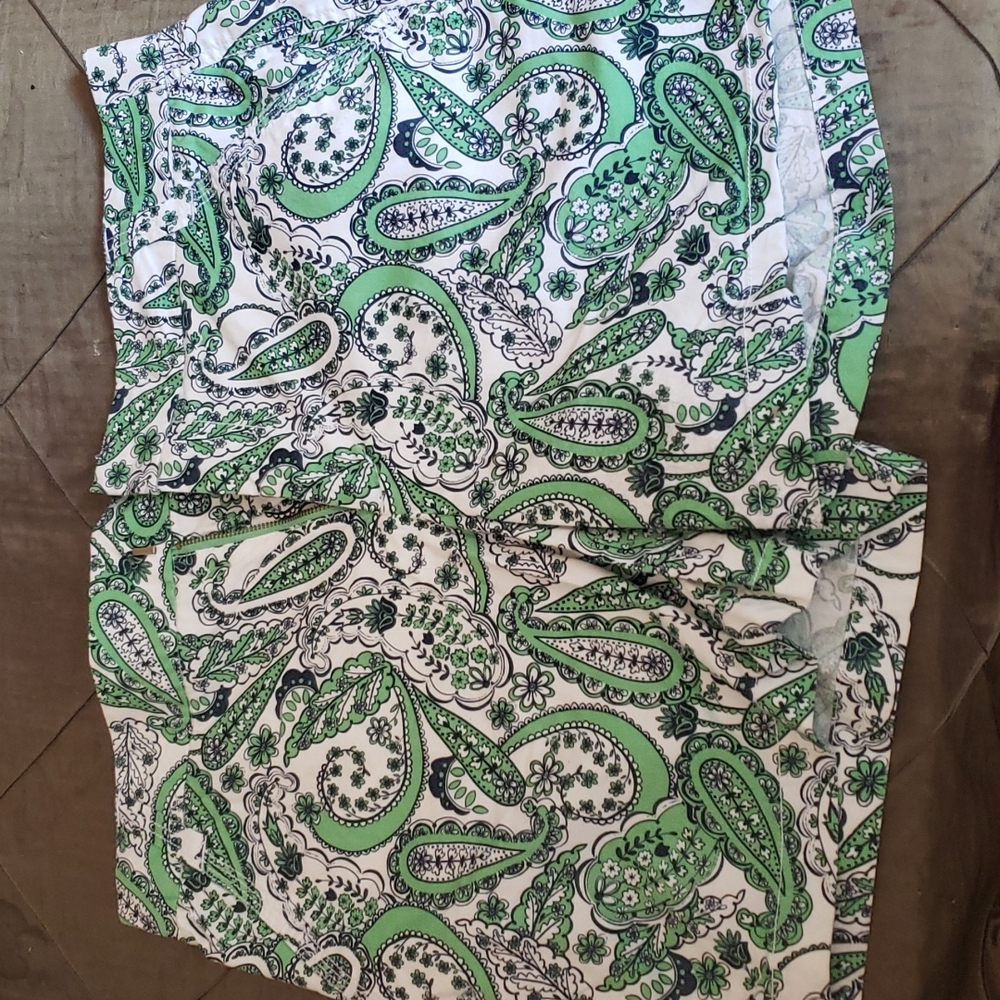 Paisley shorts 14